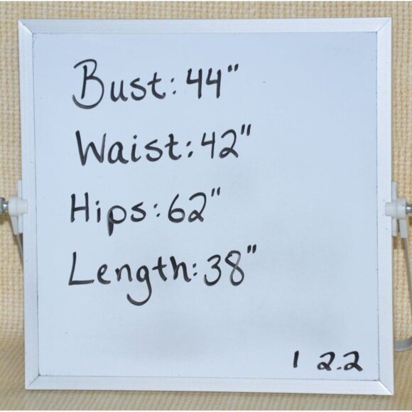 Nina Leonard Black Floral Boho Long Bell Sleeve Knee Length Dress Plus Size 2X - Picture 12 of 12